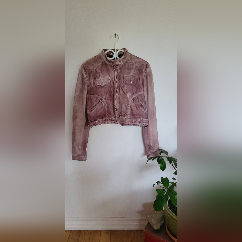 Bod & Christensen moto leather jacket
